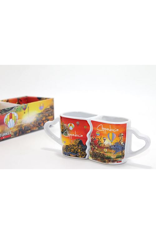 2'li Yöresel Kupa Bardak Seti Model 2