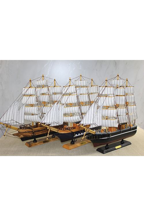 Ahşap Yelken Gemi Model 2