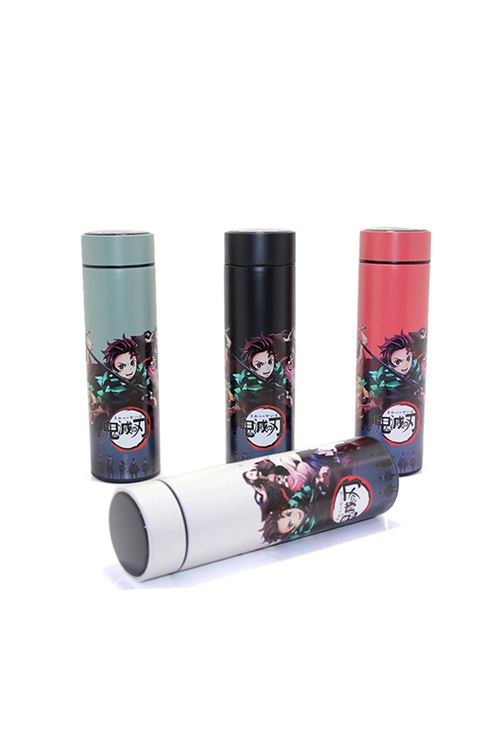 Anime Baskılı Dijital Göstergeli Termos 500 ml Model 4