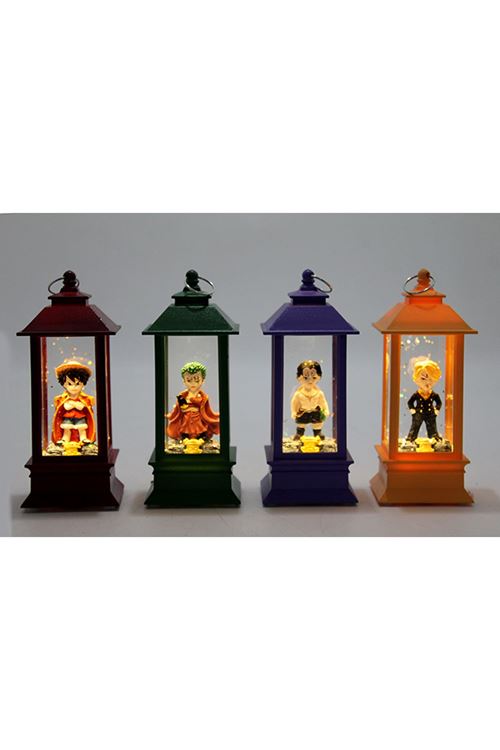 Anime One Piece Figürlü Işıklı Kar Küresi