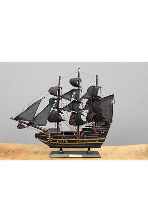 Ahşap Korsan Gemisi 35x40 cm
