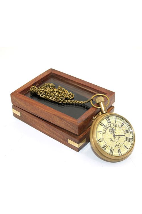 Ahşap Kutulu Köstekli Saat Model 4