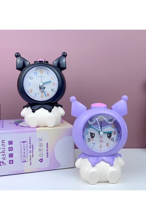 Kuromi Masa Üstü Çalar Saat Model 2