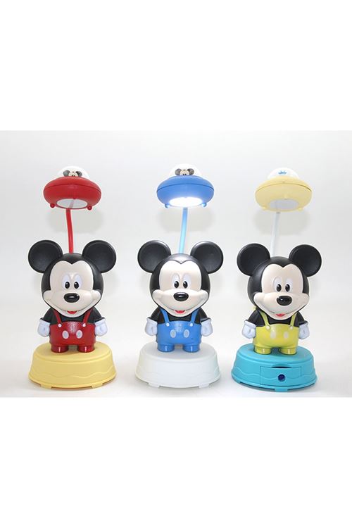 Mickey Mouse Masa Üstü Lamba USB Şarjlı Model 2