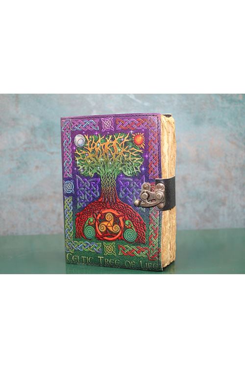 Hayat Ağacı Deri Defter Model 1