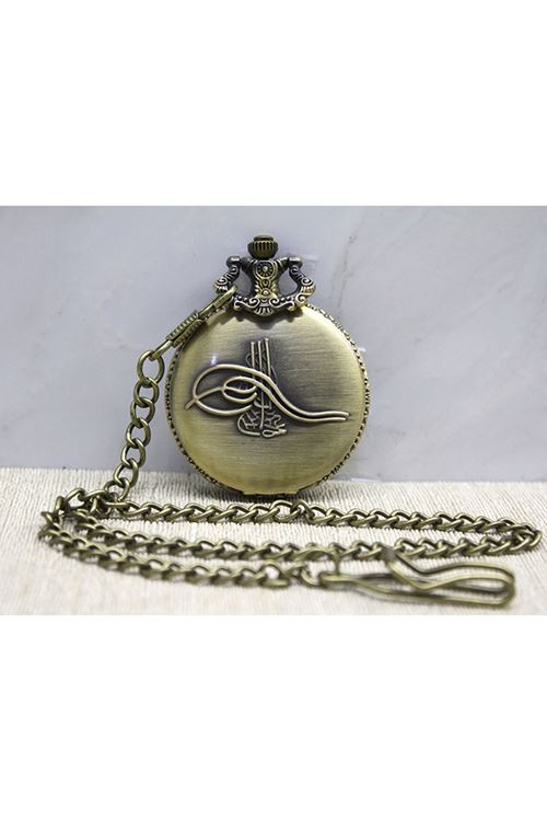 Osmanlı Tuğralı Köstekli Saat