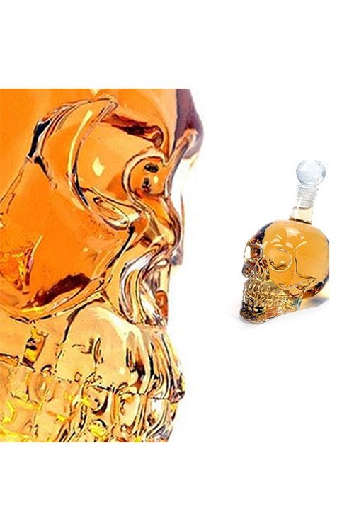 Crystal Head Kuru Kafa Cam Şişe