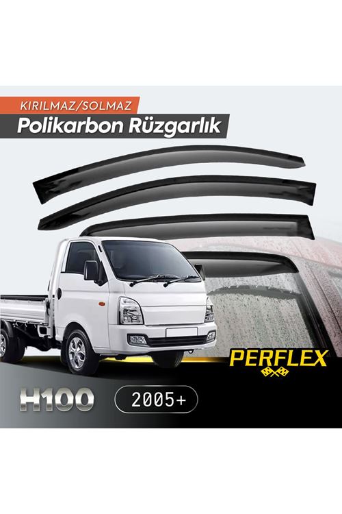 Hyundai H100 Kamyonet 2005+ Cam Rüzgarlığı V2 Mugen