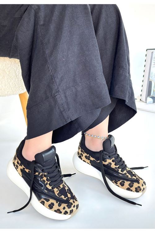 Kendy Leopar Nubuk Spor Ayakkabı