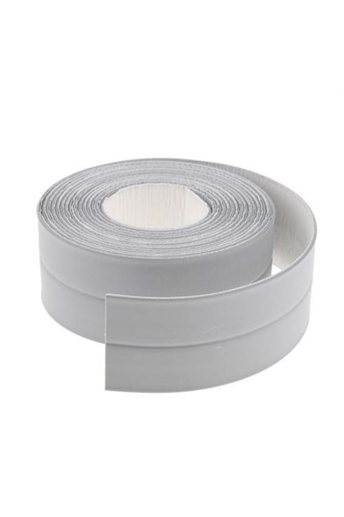 BUFFER® Gri Su Sızdırmaz  Banyo Mutfak Lavabo Küvet İzolasyon Şerit Bant