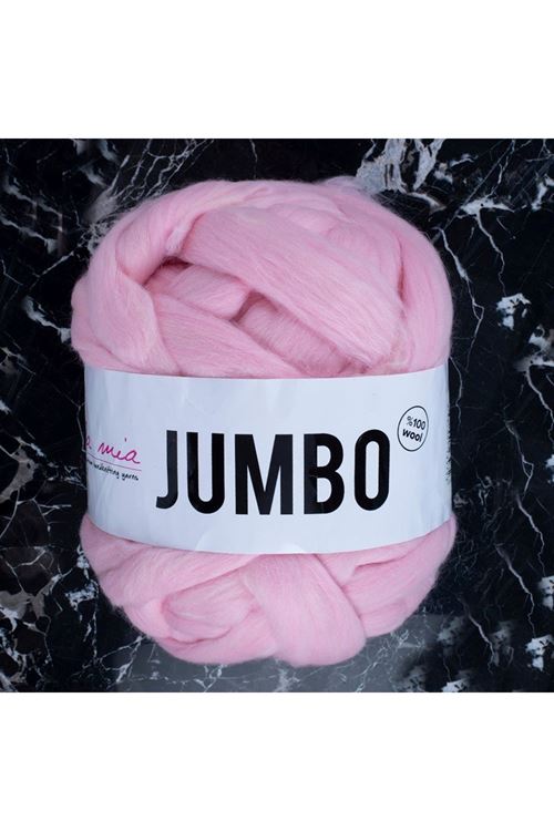 La Mia Jumbo Pembe Dev Yün El Örgü İpi - J9