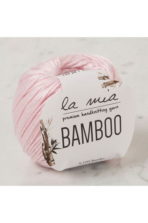 La Mia Bamboo Pembe El Örgü İpi - L057 - 33859