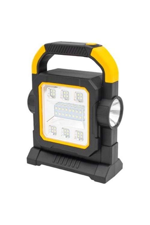 BUFFER® HelloCloud Şarjlı Solar LED Çalışma Işığı | USB Çıkışlı Taşınabilir Projektör Lamba