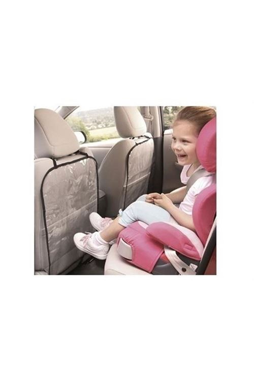 BUFFER® Araç içi Oto Koltuk Arkası Koruyucu Set Kılıf Ayak İzi Koruma Kılıfı