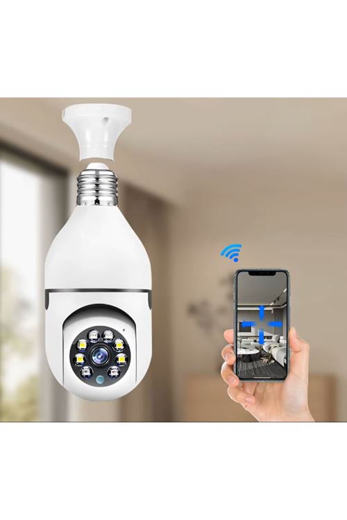 Duy Girişli Kablosuz Ampul Kamera