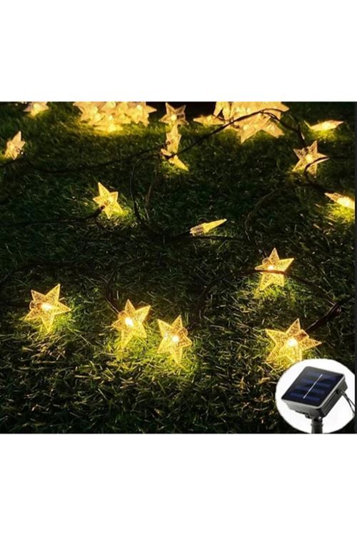 Solar 8 Fonksiyonlu 7 Metre 30 Yıldız LED