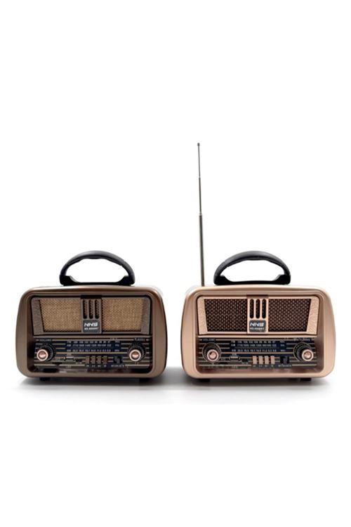 Klasik Taşınabilir Model Nostaljik Radyo