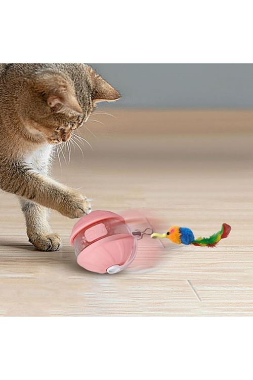 Şarjlı Hareketli Kedi Topu Oyuncak