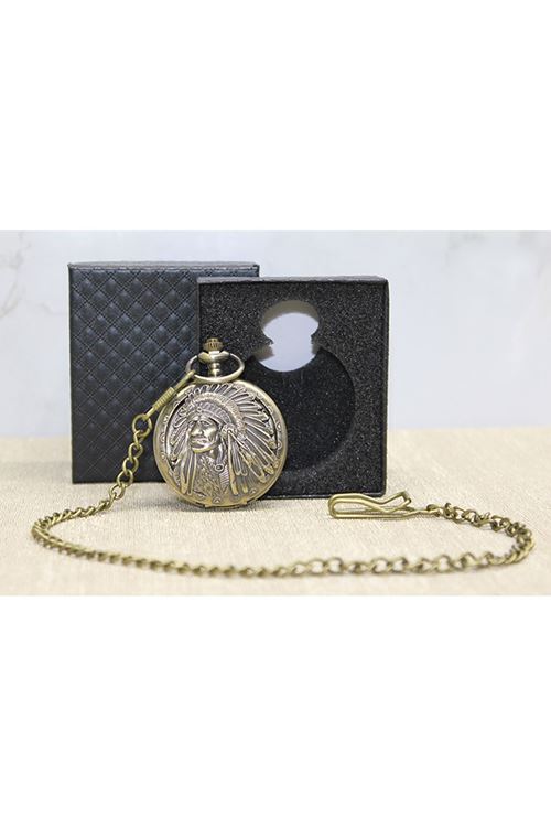 Özel Kutulu Kızılderili Köstekli Saat