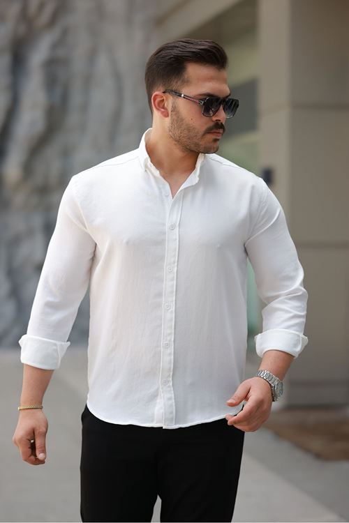 Erkek Uzun Kollu Gömlek