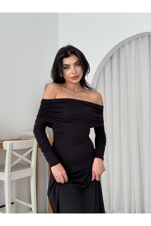 Uras Straplez Elbise