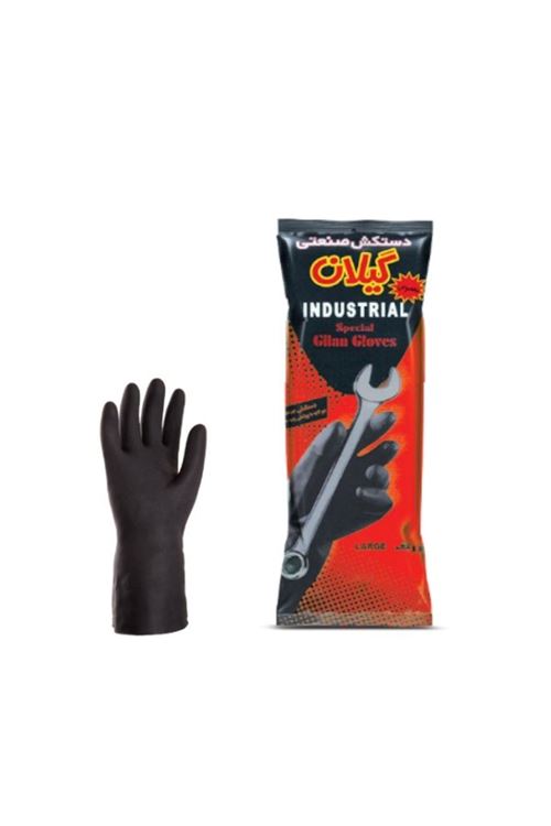 Siyah Renkli Endüstriyel Eldiven