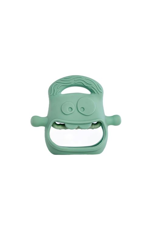 Koyu Yeşil Bebek Silikon Diş Kaşıyıcı