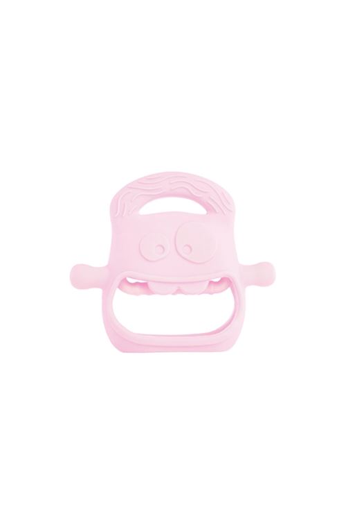 Pembe Bebek Silikon Diş Kaşıyıcı