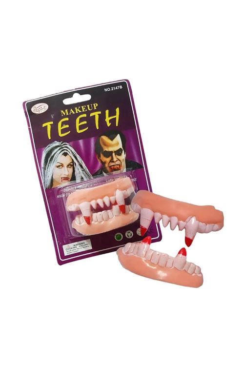 Çift Damak Yumuşak Vampir Dişleri