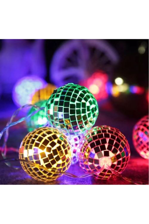 2m 10 Led Disko Toplu Led RGB