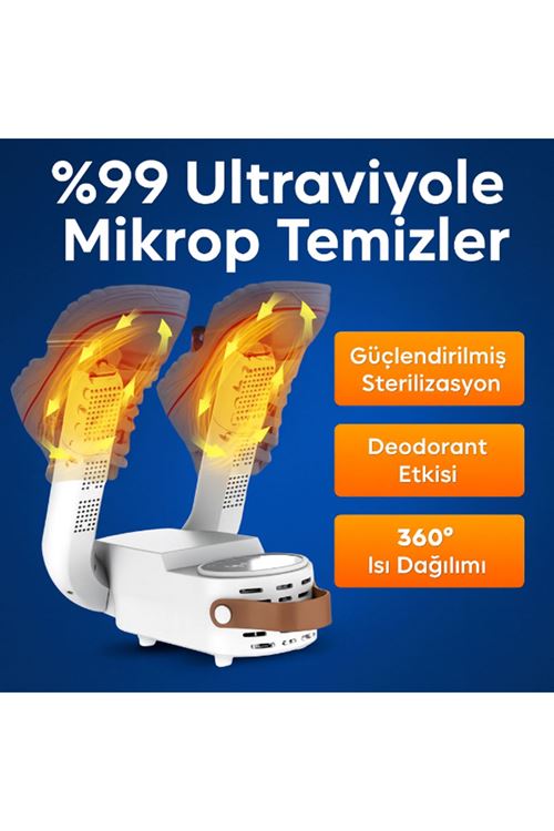 Dijital Ayakkabı Kurutma Ve Isıtma Makinesi