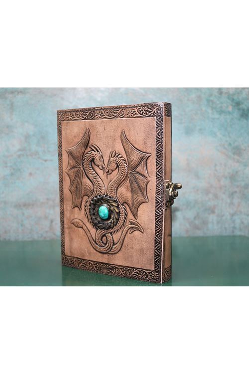 Taşlı Deri Defter Model 8