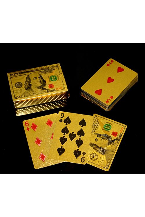 Varaklı Dolar Oyun Kartı
