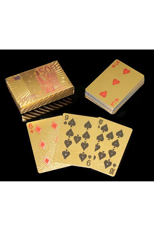 Varaklı Euro Oyun Kartı