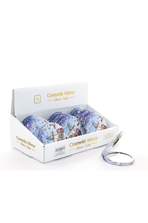 Taşlı İstanbul Tasarımı El Aynası İnce Model 21