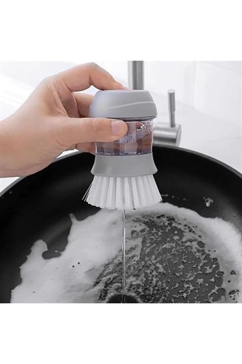 BUFFER® Deterjan Hazneli Kolay Bulaşık Yıkama Fırçası Bulaşık Sünger