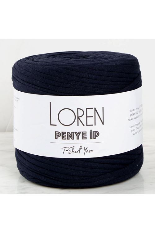 Loren Penye Kumaş El Örgü İpi Koyu Yeşil - 86 - 33506