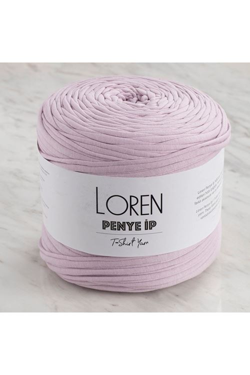 Loren Penye Kumaş El Örgü İpi Lila - 78 - 33502