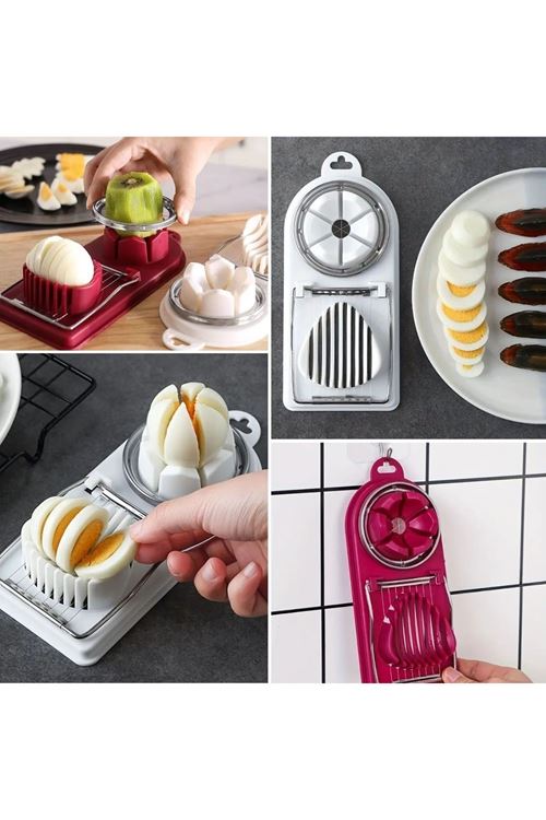 BUFFER® Çok Fonksiyonlu Eşit Yumurta ,Meyve Dilimleyici Kesici Aparat