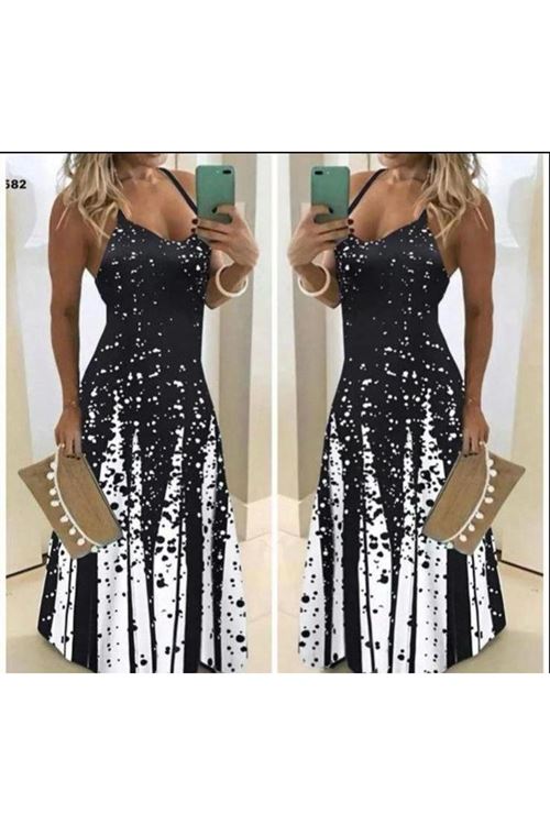 Kadın Suprem Kumaş Dijital Baskılı Elbise