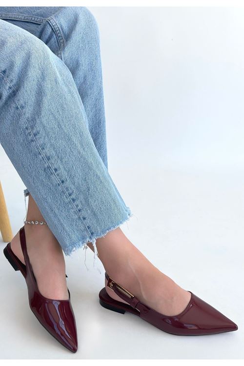 Ummar Bordo Rugan Babet Ayakkabı