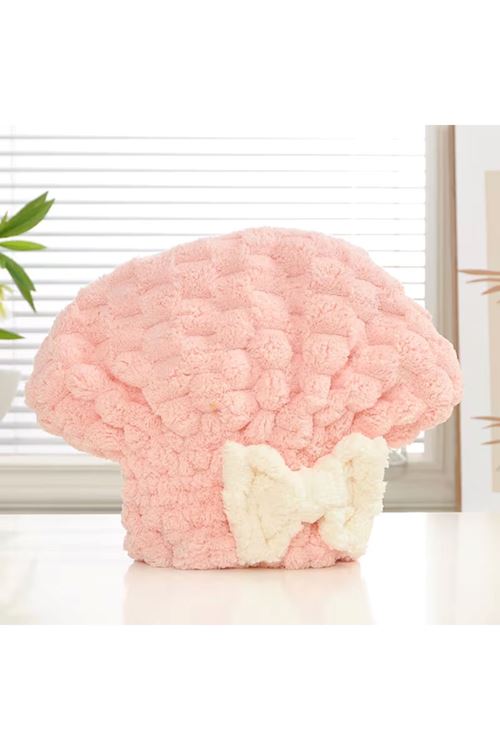 Mikrofiber Örgü Saç Kurutma Bone Havlu