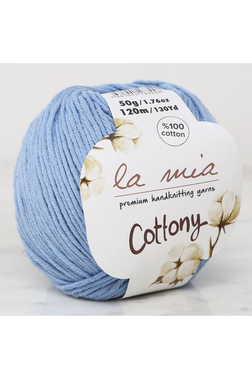 La Mia Cottony Mavi Bebek El Örgü İpi - P9-L009 - 33568