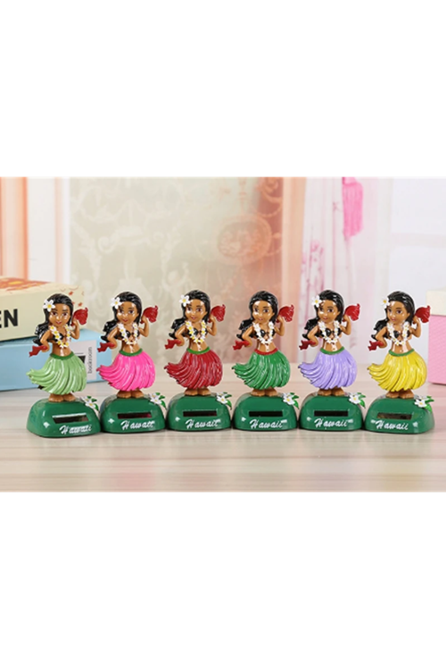 Güneş Enerjili Solar Dans Eden Kız Büyük Boy