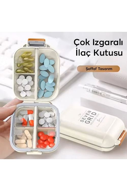 Çok Izgaralı İlaç Kutusu