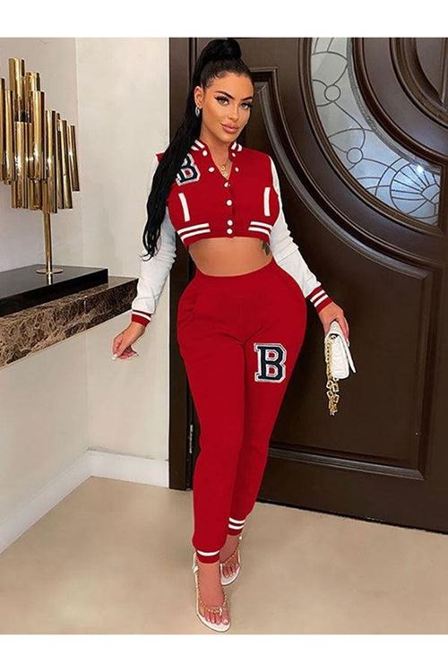 Kadın Uzun Kollu Hakim Yaka önden Düğmeli Ceket Pantolon şardonlu Iki Iplik Ikili Takım