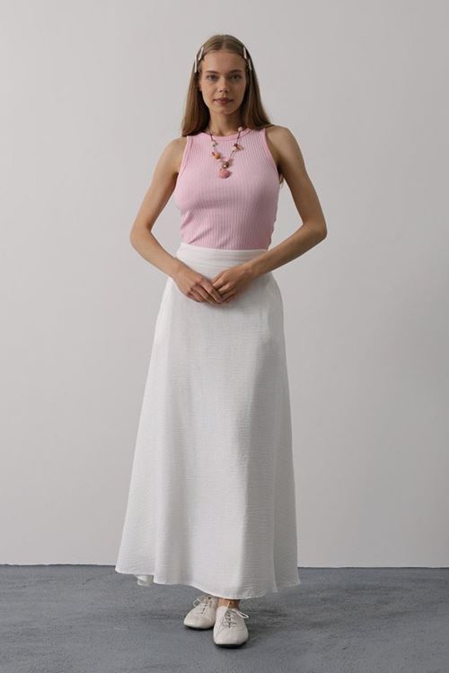 Keten Etek - Beyaz
