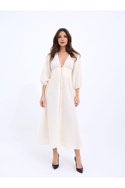 7096 ELBİSE-KREM