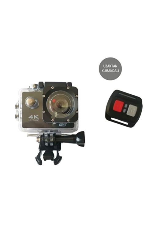 Kumandalı 4K Wi-Fi Aksiyon Kamerası