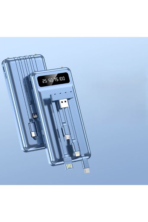 Kendinden Kablolu 10.000 mAh Powerbank